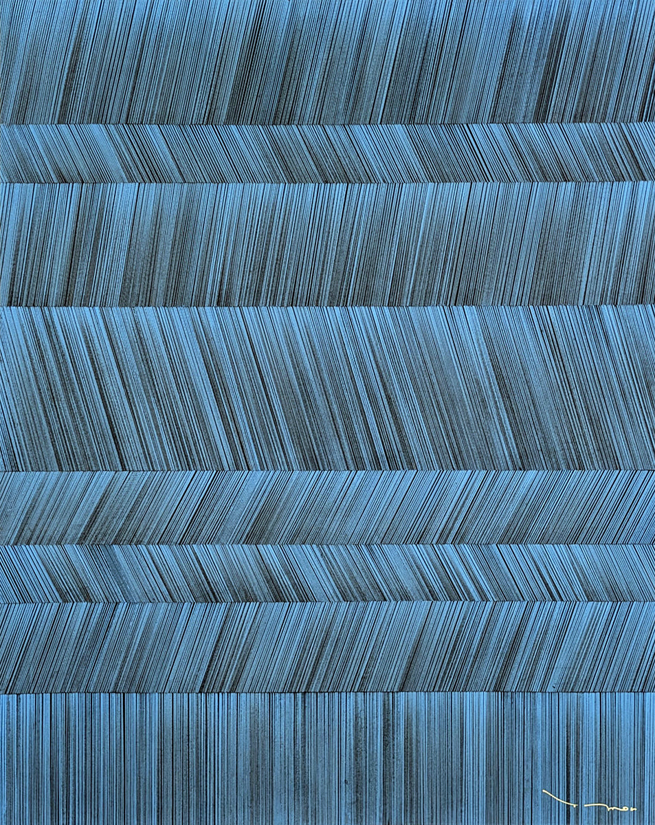 Tehos - tableau art contemporain - Abstraction LD08
