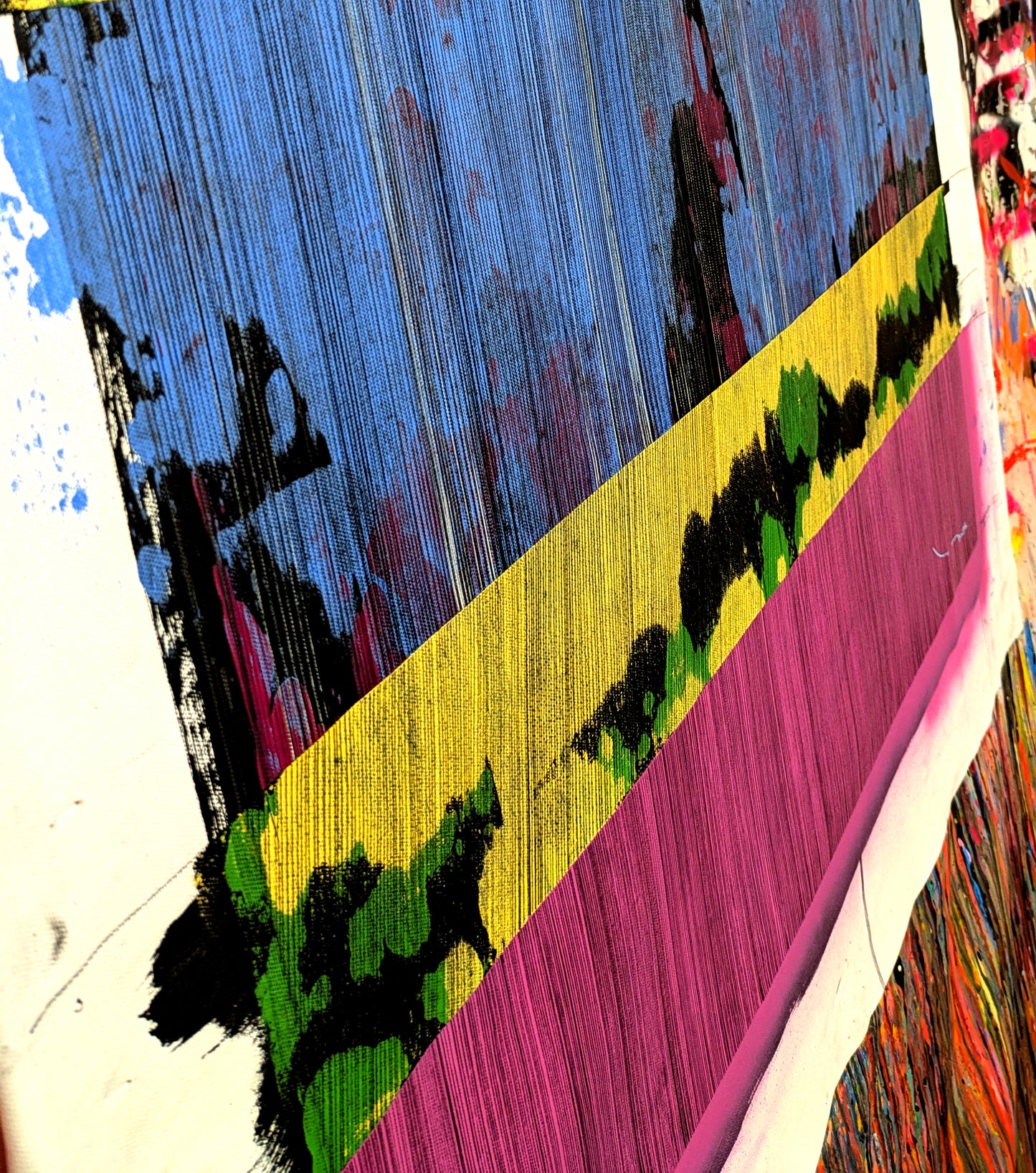 Tehos - tableau art contemporain - Abstraction AA02