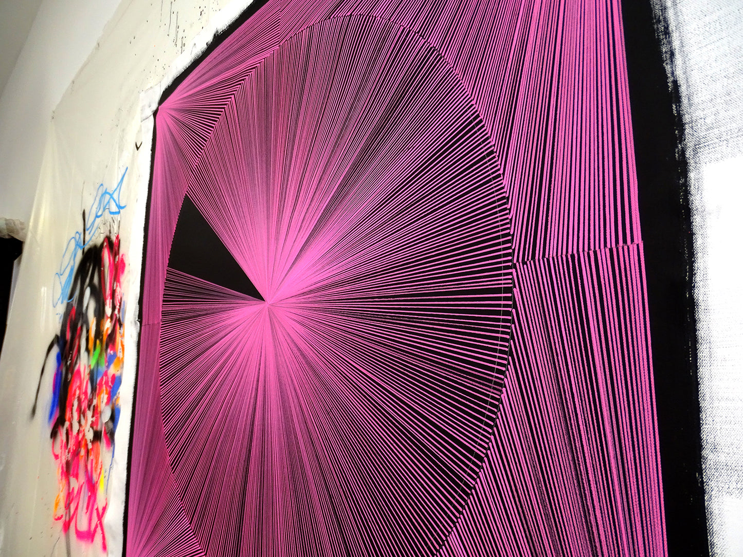 Tehos - tableau art contemporain - Abstraction CL 01 - 2025