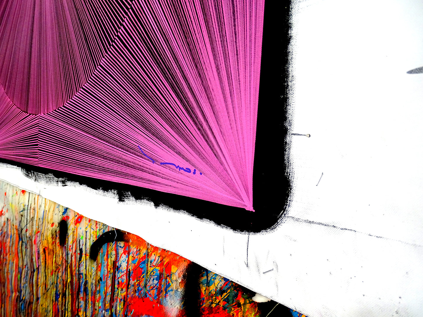 Tehos - tableau art contemporain - Abstraction CL 01 - 2025