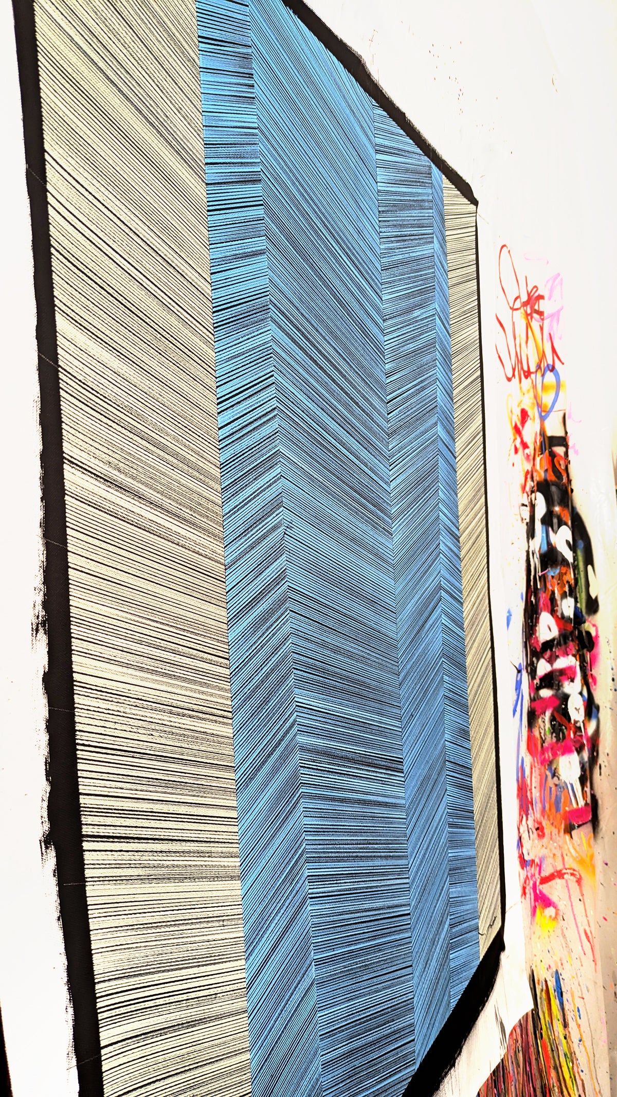 Tehos - tableau art contemporain - Abstraction LD06