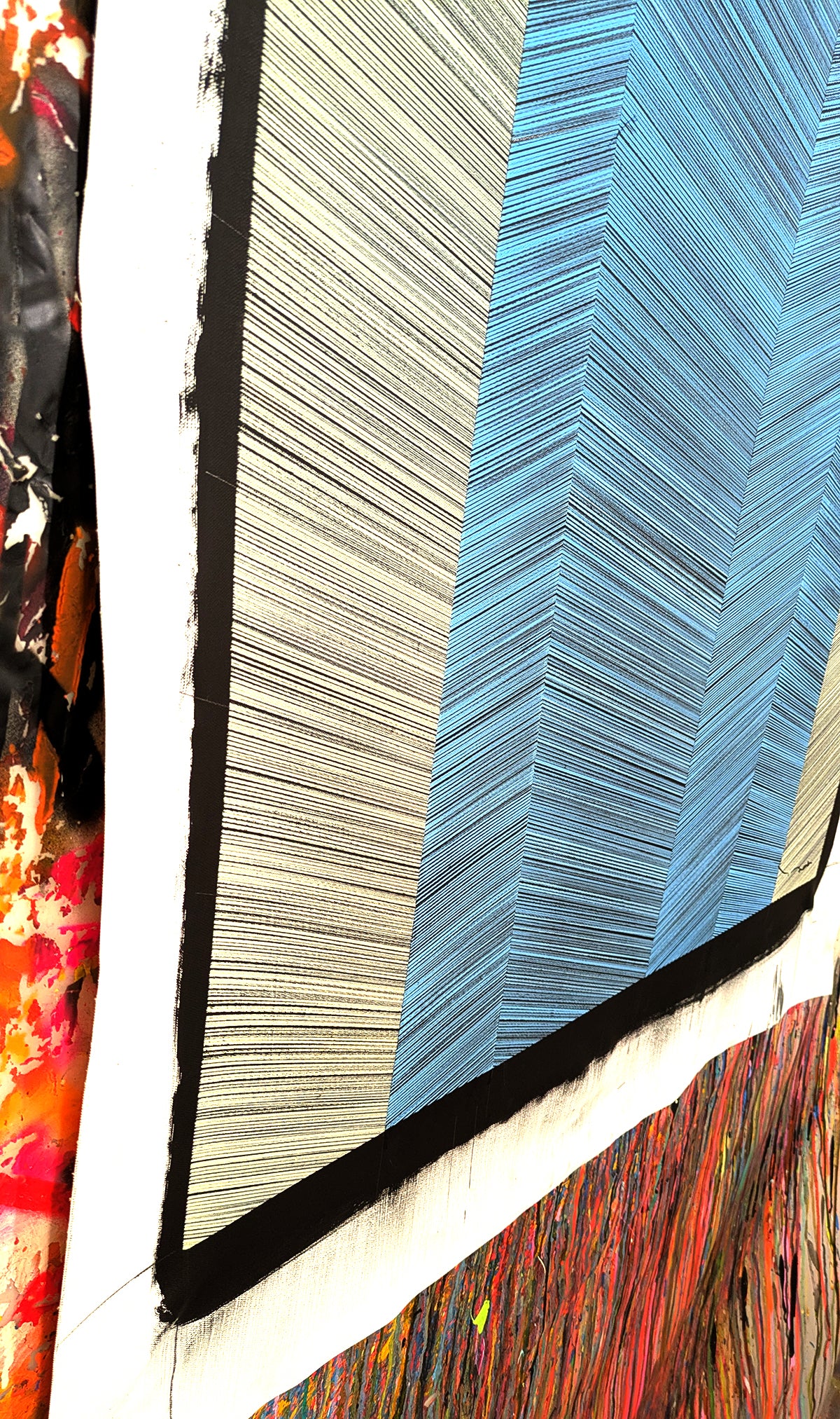 Tehos - tableau art contemporain - Abstraction LD06