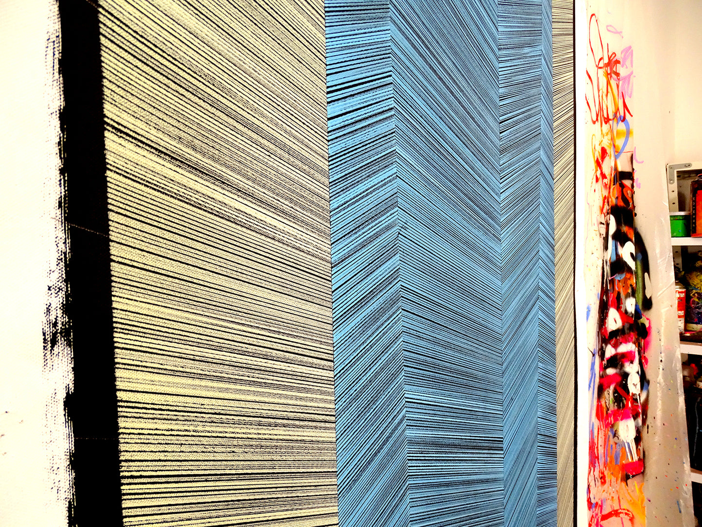 Tehos - tableau art contemporain - Abstraction LD06