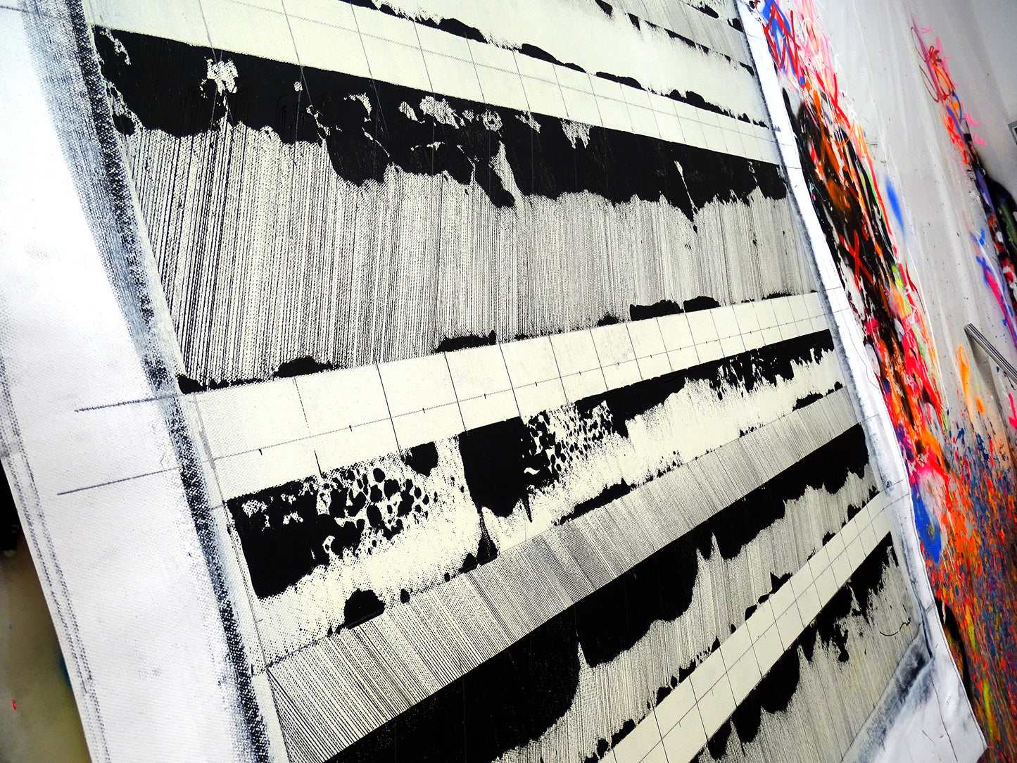 Tehos - tableau art contemporain - Abstraction AA01