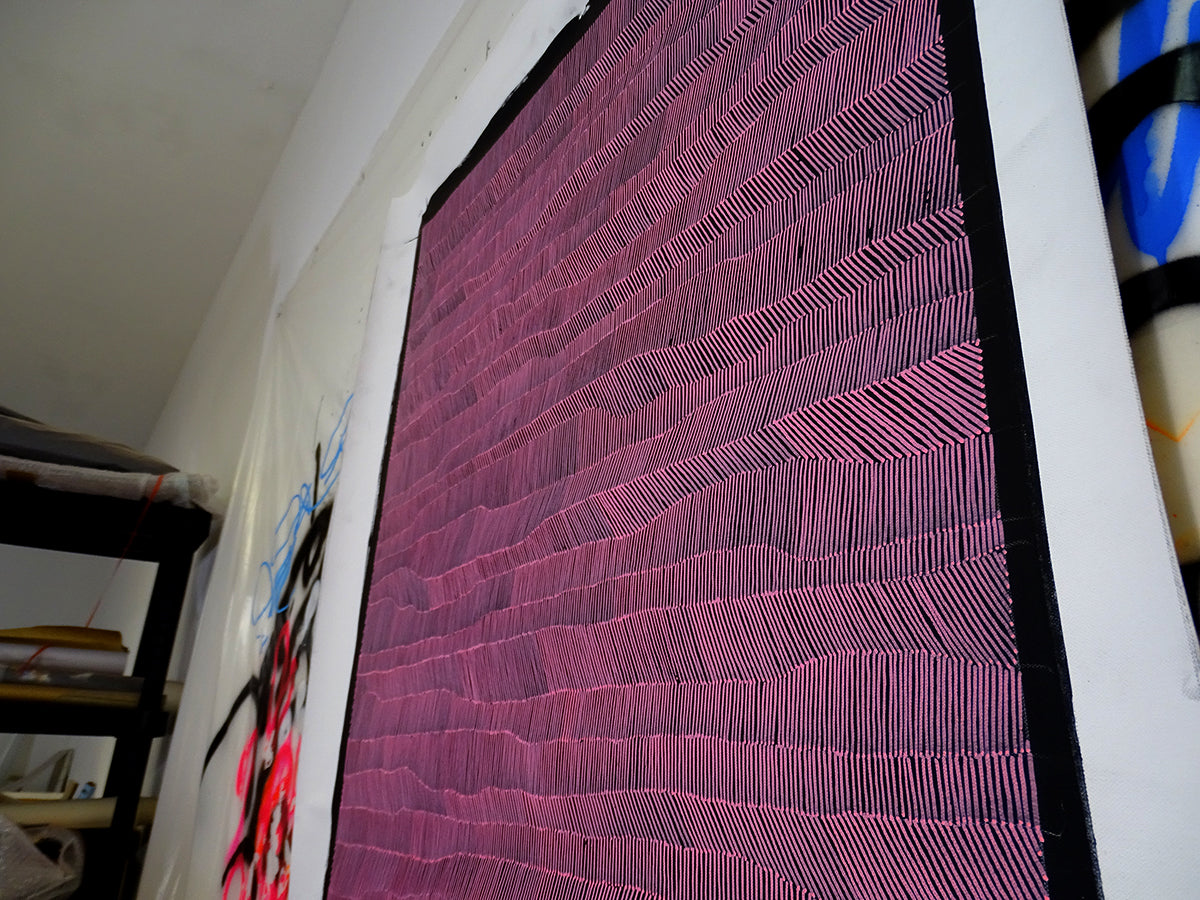 Tehos - tableau art contemporain - Abstraction L07