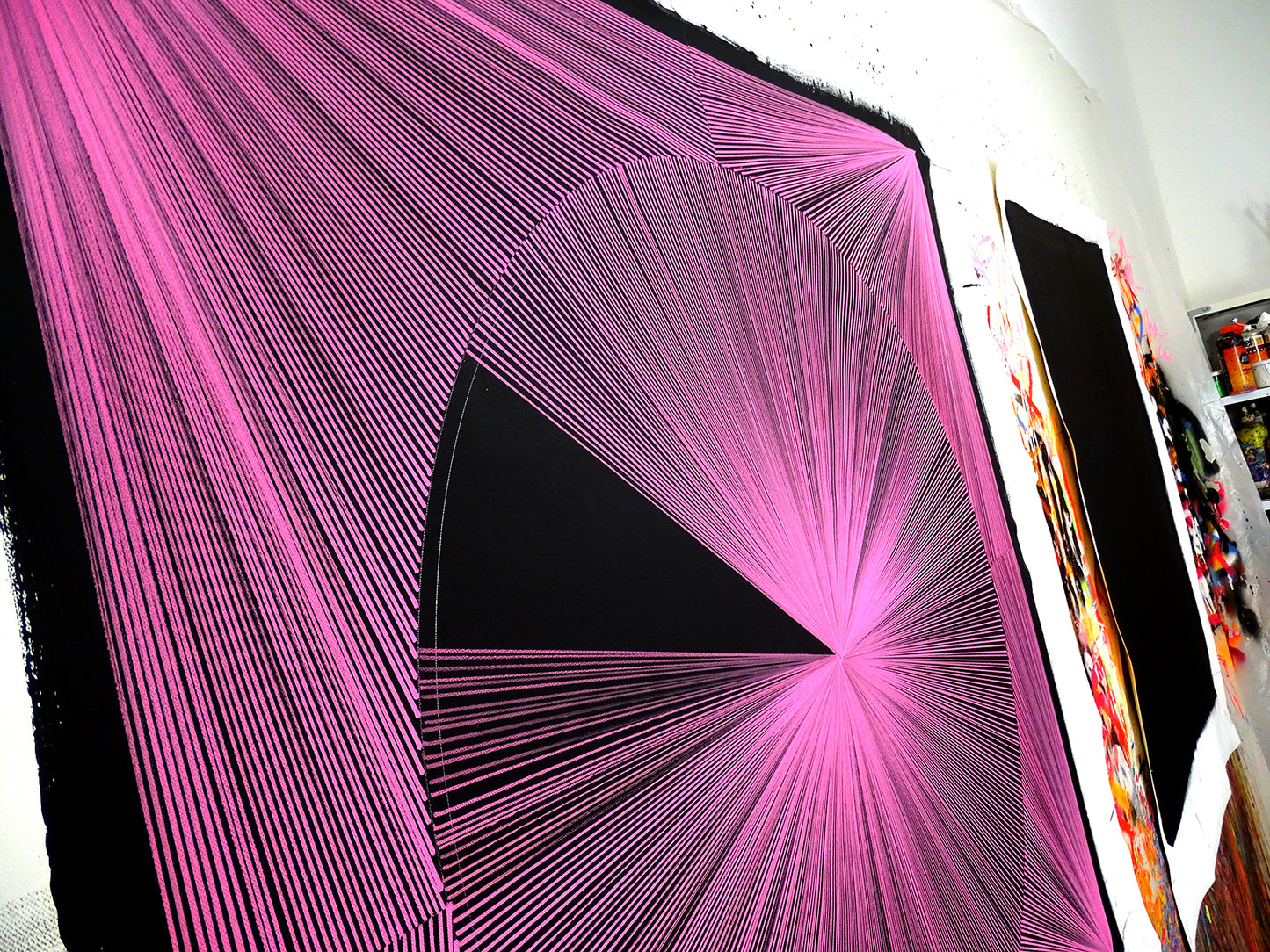 Tehos - tableau art contemporain - Abstraction CL 01 - 2025