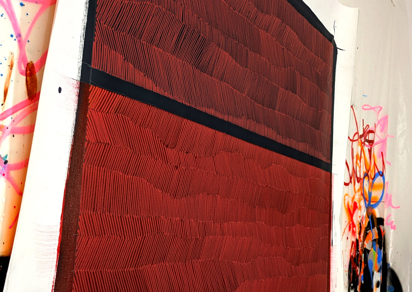 Tehos - tableau art contemporain - Abstraction L10