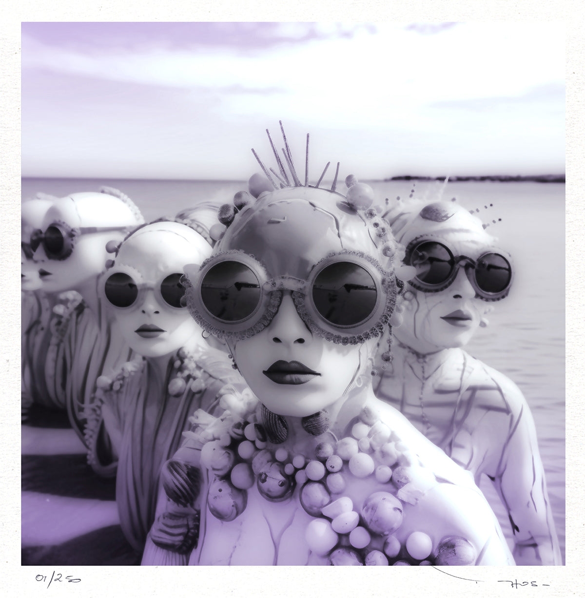 Tehos - Beach Party - signed numbered limited edition