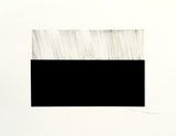 Tehos grand carre long abstrait 2025 noir et blanc