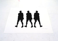 Tehos - Three walking men 2024/01