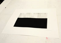 Tehos - Grand Carré long 2024-08 original signed abstract drawing