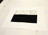 Tehos - Grand Carré long 2024-08 original signed abstract drawing