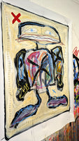 The Big Fat Boy - tableau art contemporain - Where are you