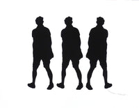 Tehos - Three walking men 2024/01