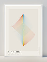 Art Poster print - impression affiche d'exposition - Affiche d'artiste Katia Iosca Bauhaus Elegancy