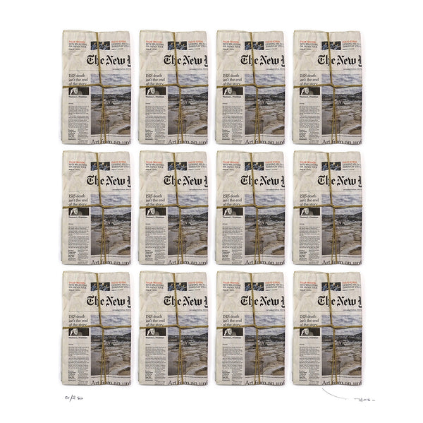 Tehos - Edizione limitata su carta fine art - Twelve new york times - 29 ottobre 2019