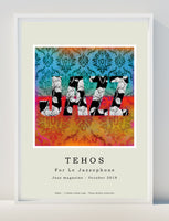 Tehos - Art Poster - poster della mostra dell'artista