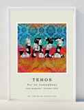 Tehos - Art Poster - affiche d'exposition d'artiste