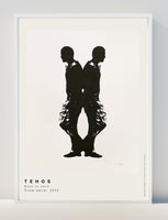 Tehos Art Poster print - impression affiche d'exposition affiche artiste - Back to back